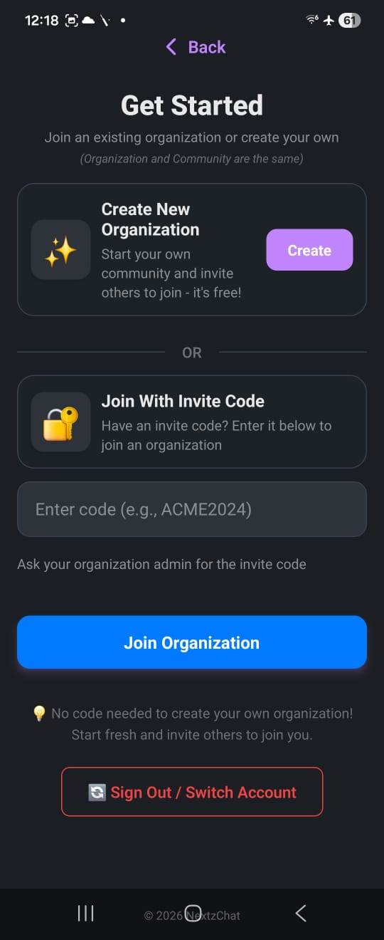 NextzChat app screenshot 5