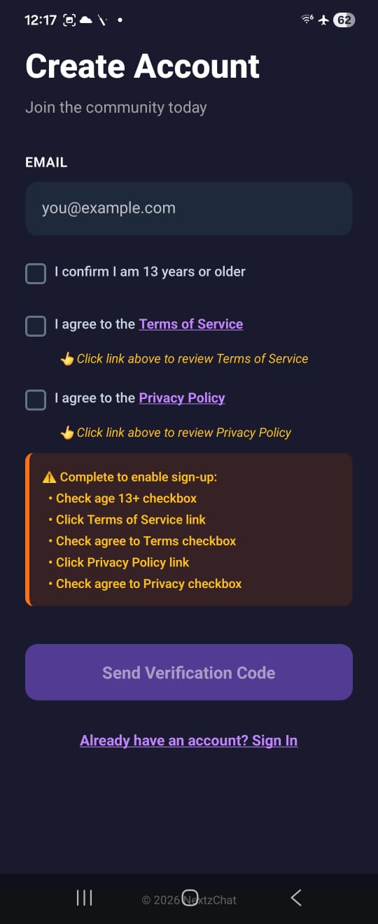 NextzChat app screenshot 7